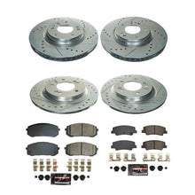 Load image into Gallery viewer, Power Stop 20-22 Hyundai Sonata Front & Rear Z23 Evolution Brake Kit
