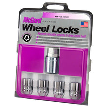 Load image into Gallery viewer, McGard Wheel Lock Nut Set - 4pk. (Cone Seat) M12X1.25 / 19mm & 21mm Dual Hex / 1.28in. L - Chrome
