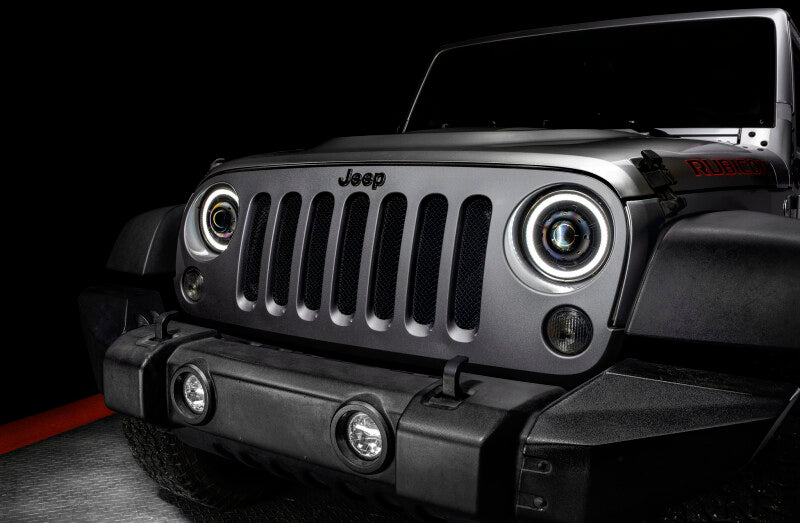 ORACLE Lighting 0718 Jeep Wrangler JK Oculus 7in Switchback Bi-LED Projector Headlights