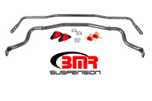 Load image into Gallery viewer, BMR 15-17 S550 Mustang Front & Rear Sway Bar Kit w/ Bushings - Black Hammertone