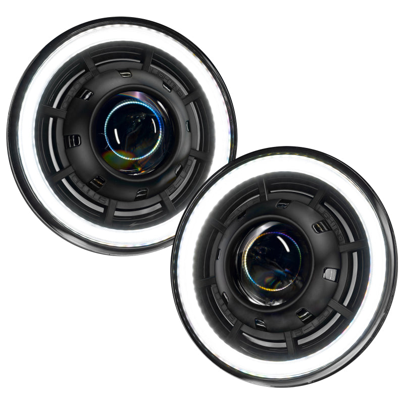 ORACLE Lighting 0718 Jeep Wrangler JK Oculus 7in Switchback Bi-LED Projector Headlights