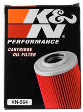 Load image into Gallery viewer, K&N Can/AM Spyder RT 998/ Buell 1125R -2.2219in OD x 0.969in ID x 3.813in H Oil Filter