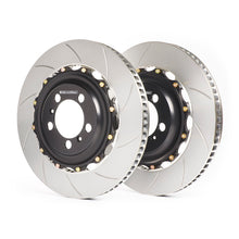 Load image into Gallery viewer, GiroDisc 2020+ Chevrolet Corvette Z51 (C8) Zinc Plated Slotted Front Rotors