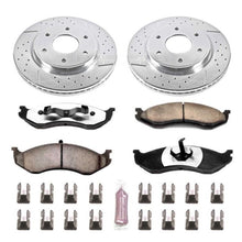 Load image into Gallery viewer, Power Stop 90-99 Jeep Cherokee Front Z36 Truck & Tow Brake Kit