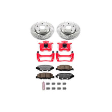 Load image into Gallery viewer, Power Stop 07-17 Jeep Wrangler Front Z36 Truck & Tow Brake Kit w/Calipers