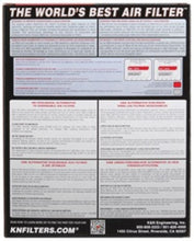 Load image into Gallery viewer, K&N 07-09 350z/370z/G35/G37 Drop In Air Filter