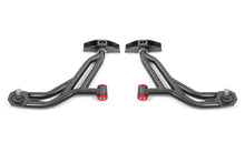 Load image into Gallery viewer, BMR 10-14 Ford Mustang / Shelby GT500 Non-Adj. Lower A-Arms (Poly/Delrin) - Black Hammertone