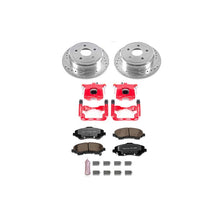 Load image into Gallery viewer, Power Stop 07-17 Jeep Wrangler Rear Z36 Truck & Tow Brake Kit w/Calipers