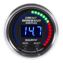 Load image into Gallery viewer, Autometer Cobalt 52mm Air/Fuel Ratio Pro Plus Digital w/ Peak & Warning Gauge