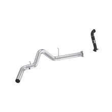 Load image into Gallery viewer, MBRP 07-10 Chevy Silverado / GMC Sierra 2500/3500HD 4in OD CatBack Single Side Exit w/ Downpipe - AL
