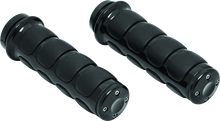 Load image into Gallery viewer, Kuryakyn Premium ISO Grips Without Throttle Boss Throttle-By -Wire Black