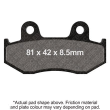 Load image into Gallery viewer, EBC 03-06 Suzuki AN 400 Burgman Rear Left FA-SFA-TT-X Brake Pads