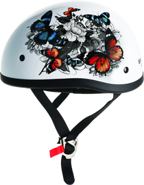 Skid Lids White Rose Original Helmet - Small