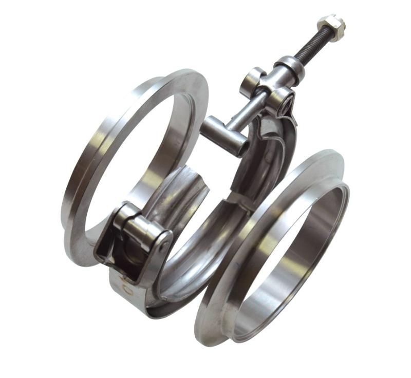Vibrant Stainless Steel V-Band Flange for 3.5in O.D. Tubing - Female