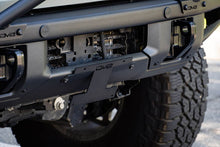 Load image into Gallery viewer, DV8 Offroad 21-22 Ford Bronco Factory Front Bumper License Relocation Bracket - Front