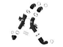 Load image into Gallery viewer, aFe 2022 Toyota Tundra V6-3.5L (tt) BladeRunner 2.5in Aluminum Hot Charge Pipe - Black