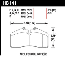Load image into Gallery viewer, Hawk Audi/Porsche Rear AND ST-40 HPS Street Brake Pads