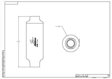 Load image into Gallery viewer, Aeromotive In-Line Filter - (AN-12 ORB) 10 Micron Microglass Element
