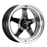 Weld S155 18x11 Ventura 5x120.65 43 Offset BS 7.69 Gloss BLK MIL DIA 72.56