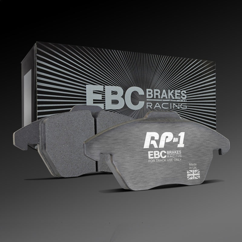EBC Racing 19-21 Hyundai Veloster (2nd Gen) 2.0 Turbo N RP-1 Race Front Brake Pads