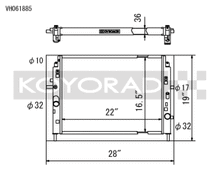 Load image into Gallery viewer, Koyo 06-13 Mazda MX-5 Miata (MT) Radiator