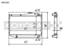 Load image into Gallery viewer, Koyo 84-87 Toyota Corolla GT-S 1.6L 4AGE AE86 Radiator