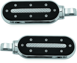 Kuryakyn Heavy Industry Pegs With Adapters Chrome