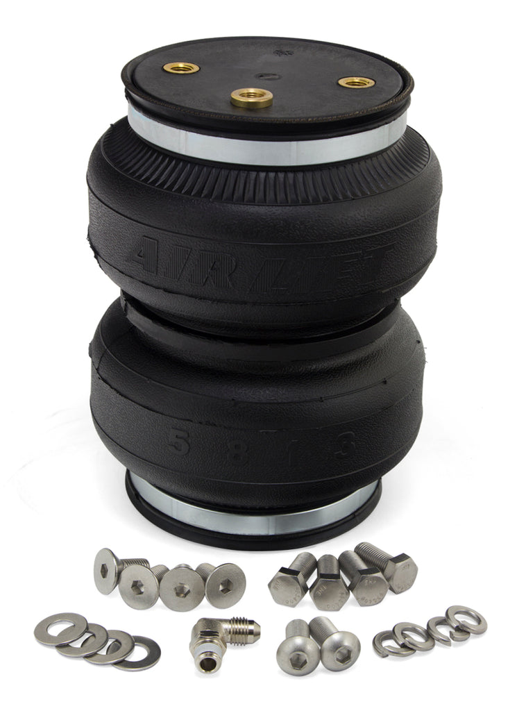Air Lift Replacement Air Springs - LoadLifter 5000 Ultimate Plus Bellows Type w/ Int Jounce Bumper