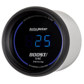 Autometer Cobalt Digital 52.4mm Black Vacuum/Boost Gauge
