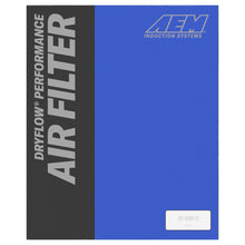 Load image into Gallery viewer, AEM 11 Dodge Challenger/Charger/300C 14.438in O/S L x 9.125in O/S W x 1.75in H DryFlow Air Filter