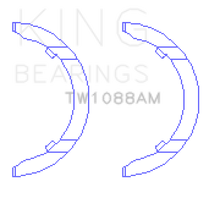 Load image into Gallery viewer, King Engine Bearings VW DKTA EA 888 GEN III Thrust Washer Set