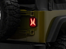 Load image into Gallery viewer, Raxiom 76-06 Jeep CJ7 Wrangler YJ &amp; TJ Gladiator LED Tail Lights- Black Housing (Smoked Lens)