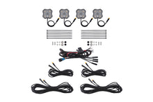 Load image into Gallery viewer, Diode Dynamics Rock Light - Amber/White - M8 4-Pack