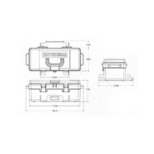 Load image into Gallery viewer, Superwinch 4000 LBS 12V DC 3/16in x 50ft Steel Rope Winch2Go Steel Rope