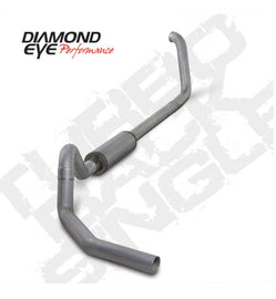 Diamond Eye KIT 4in Turbo Back SGL AL: 00-03 FORD 7.3L F240/F350 CandC