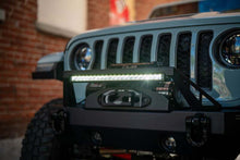 Load image into Gallery viewer, DV8 Offroad 20in Halo Elite Single Row Light Bar with Accent Light - White/Amber