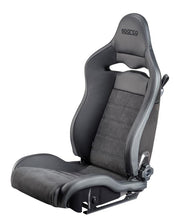 Load image into Gallery viewer, Sparco Seat SPX Leather/Alcantara Black - Right