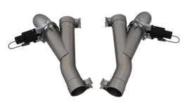 QTP 2012-2022 Jeep Grand Cherokee SRT Trackhawk Dodge Durango SRT QTP Aggressor Cutout Pipes