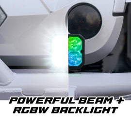 XKGlow XKmax RGBW Addressable Cube Light Kit - Driving Beam