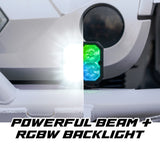 XKGlow XKmax RGBW Addressable Cube Light Kit - Fog Beam