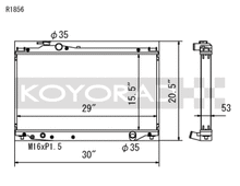Load image into Gallery viewer, Koyo 93-98 Toyota Supra NA/Turbo (MT) Radiator