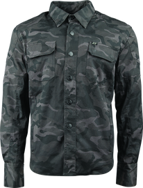 Speed and Strength Call to Arms Moto Shirt Camouflage - Large