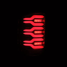 Load image into Gallery viewer, AlphaRex 14-18 Chevy Silverado 1500 Luxx-Series LED Tail Lights Black/Red w/Activ Light/Seq Signal