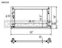 Load image into Gallery viewer, Koyo 10-14 Mazda Mazda3/Mazdaspeed3 2.3L/2.5L I4 Radiator