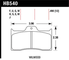 Load image into Gallery viewer, Hawk Wilwood DTC-30 Brake Pads