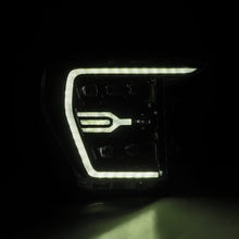 Load image into Gallery viewer, AlphaRex 21-22 Ford F-150 NOVA LED Proj Headlights Plank Style Alpha Blk w/Activ Light/Seq Signal