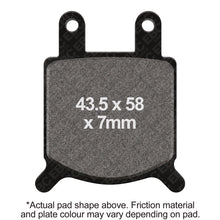 Load image into Gallery viewer, EBC GMA Calipers 2 Piston (small) Caliper Model B (CCI No. 09-996) Front Organic Brake Pads