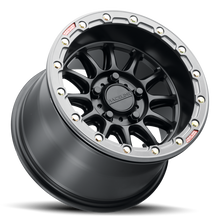 Load image into Gallery viewer, Raceline A14BG Alpha 15x7in/5x114.3 BP/25mm Offset/68mm Bore - Black &amp; Gunmetal Ring Beadlock Wheel