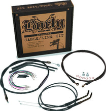 Load image into Gallery viewer, Burly Brand Control Kit 12in T-Bar - Black