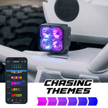 Load image into Gallery viewer, XKGlow XKmax RGBW Addressable Cube Light Kit - Driving Beam
